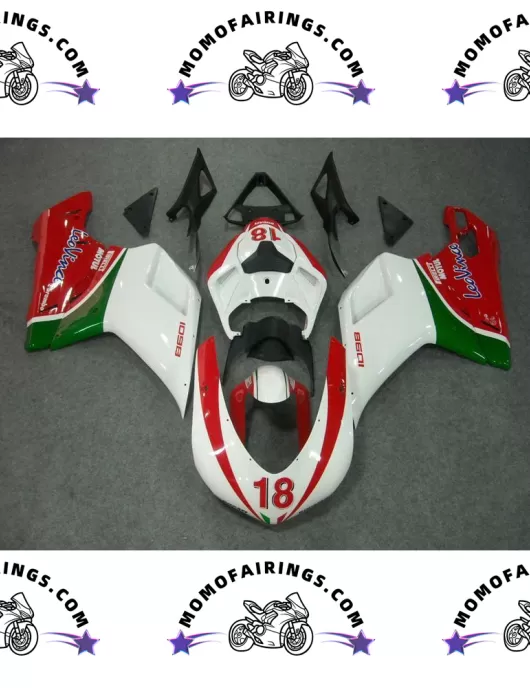 2007-2011 Ducati 1098/1198/848 Fairings Racing