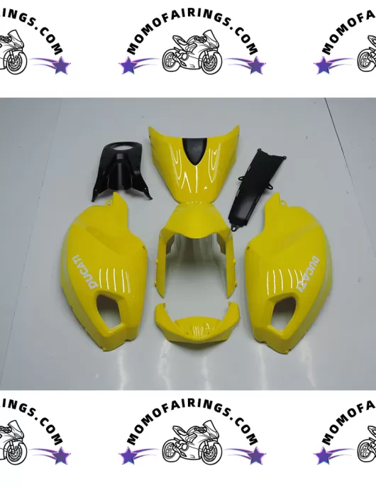 1996-2002 Ducati Monster 696 Motorcycle Fairings Matte Yellow