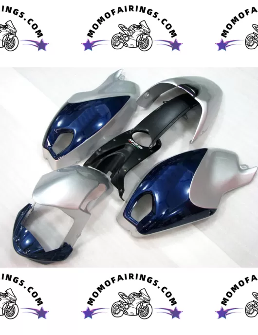 1996-2002 Ducati Monster 696 Motorcycle Fairings Silver Navy