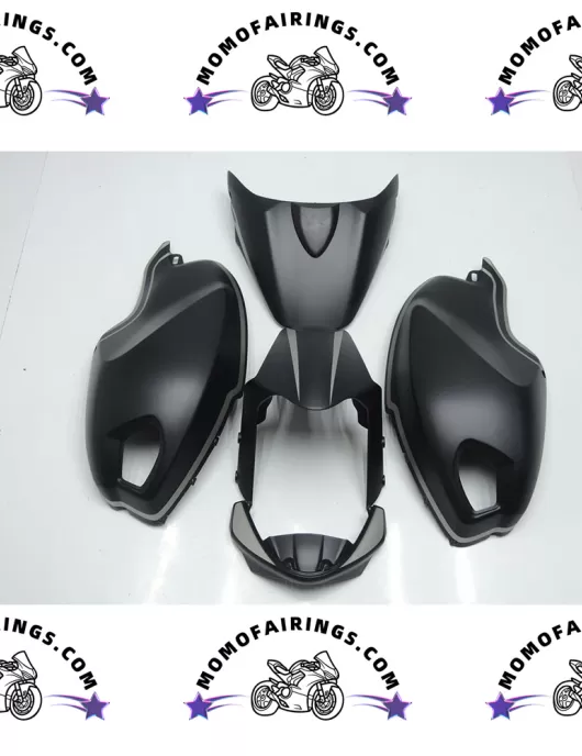 1996-2002 Ducati 696 Motorcycle Fairings Matte Black