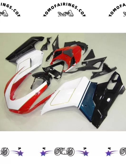 Ducati 848/1098/1198 2007-2011 Motorcycle Fairings Plactics