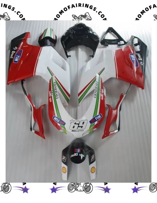 Ducati 848/1098/1198 2007-2011 Motorcycle Fairings Bodywork