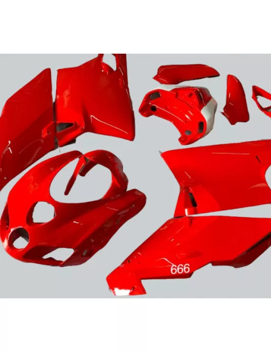 2005-2006 Ducati 749/999 Red Motorcycle Fairings