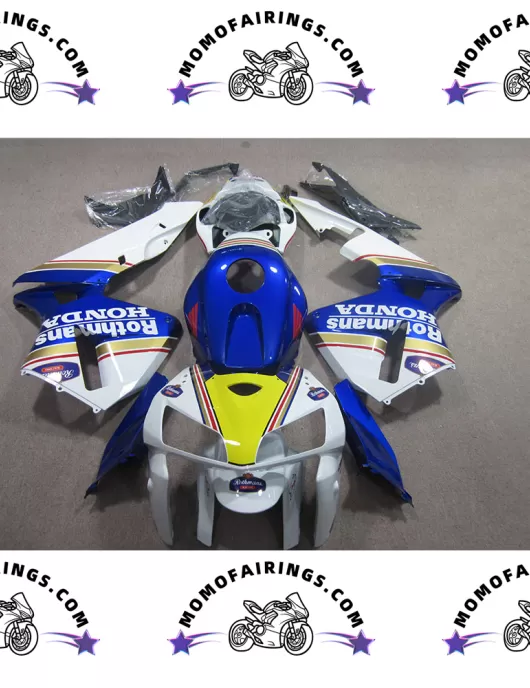 Blue White 2005-2006 CBR600RR Fairing