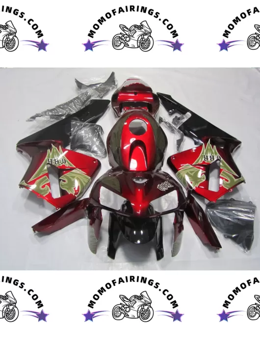 Red 2006 CBR600RR Plastics