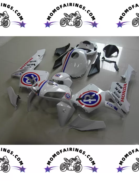 2005-2006 CBR600RR Fairing Kits White