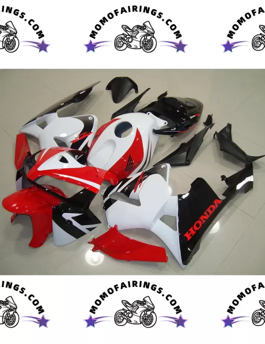 2005 Honda CBR600RR Plastics Red White