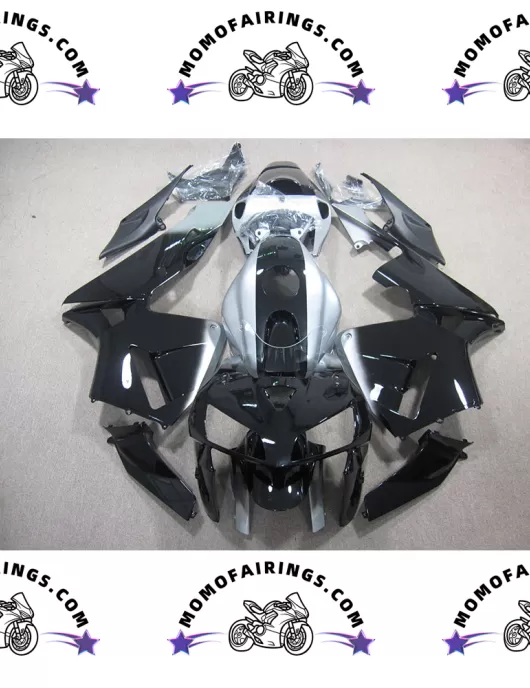 Black Silver 2005-2006 CBR600RR Fairing Kits