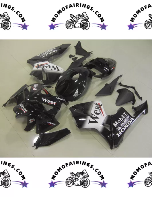 05 06 Honda Black CBR600RR Bodywork West