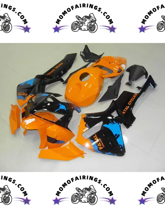 05 06 Honda CBR600RR Fairing Kits Orange Black