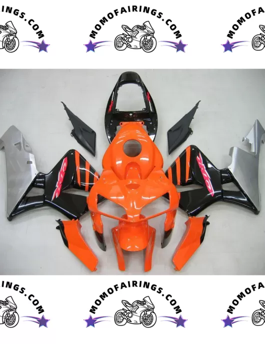 2005-2006 CBR600RR Fairing Kits Orange & Black Cbr