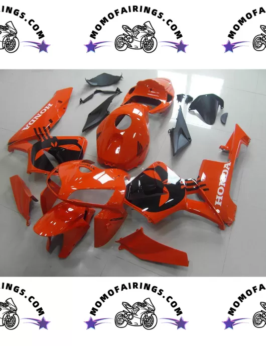 Honda CBR600RR Fairings 05 06 Orange Black