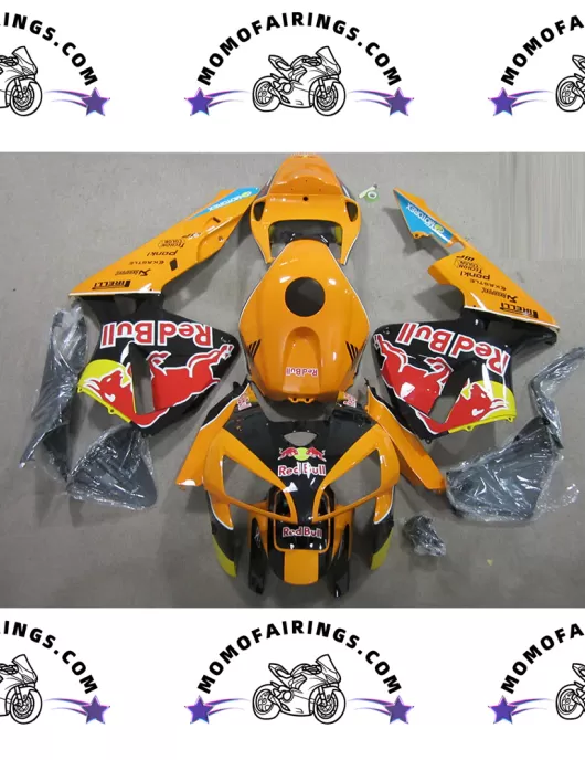 2005-2006 Honda CBR600RR OEM Fairing Orange Red Bull