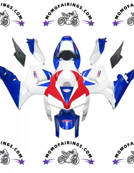 2005-2006 Honda CBR600RR Bodywork Red White Blue Hrc