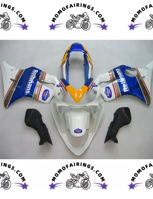 Motorcycle Fairings For Honda CBR 600 F4i White Honda Racing 2004-2007