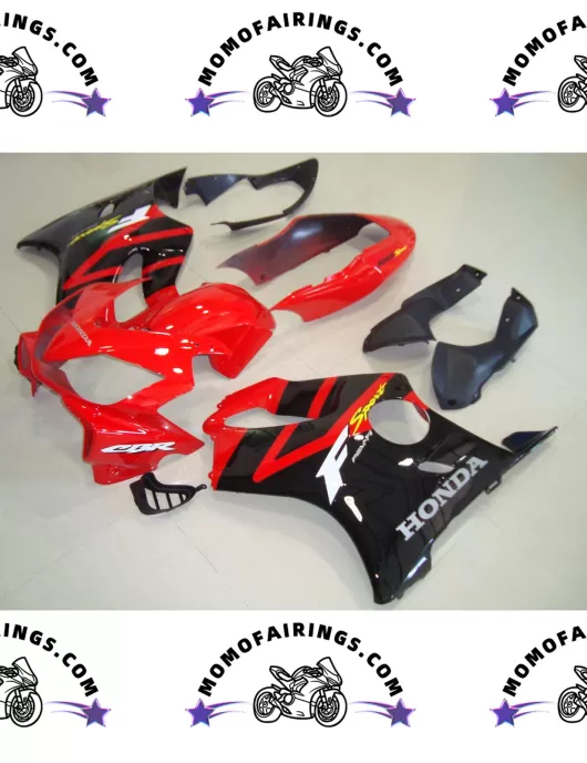 2004 -2007 Honda CBR600RR F4i Fairings Red Black