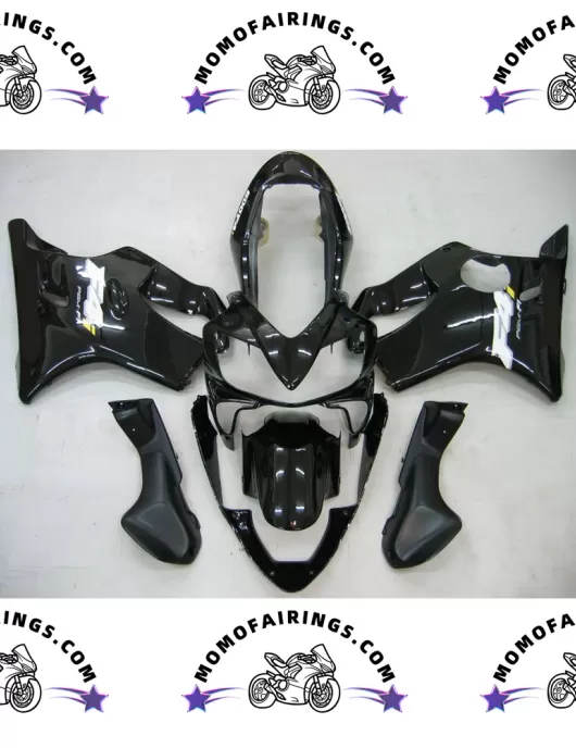 Motorcycle Fairings CBR 600 F4i Black F4i Racing 2004-2007