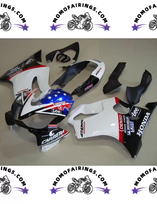 2004 -2007 Honda CBR600RR F4i Fairing Kits Blue White