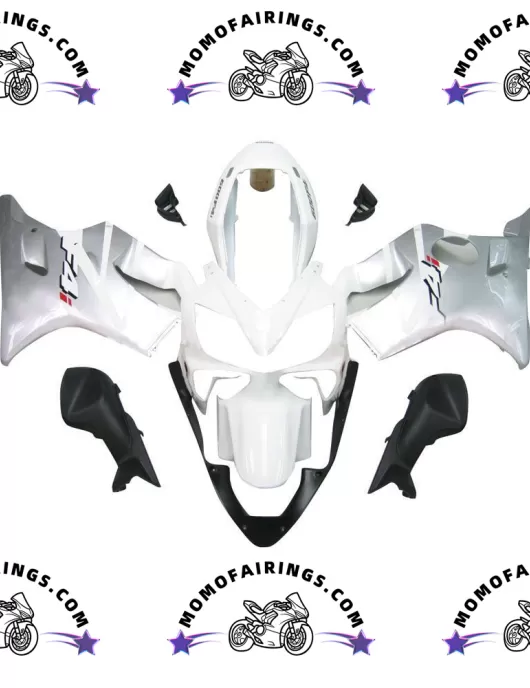 Fairings For Honda - CBR 600 F4i White Silver F4i Racing 2004-2007