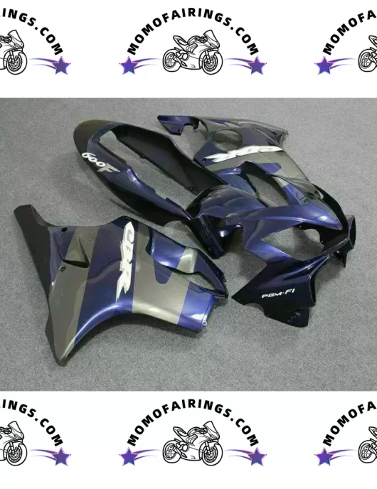 2004 -2007 Honda CBR600RR F4i Fairings Grey Navy