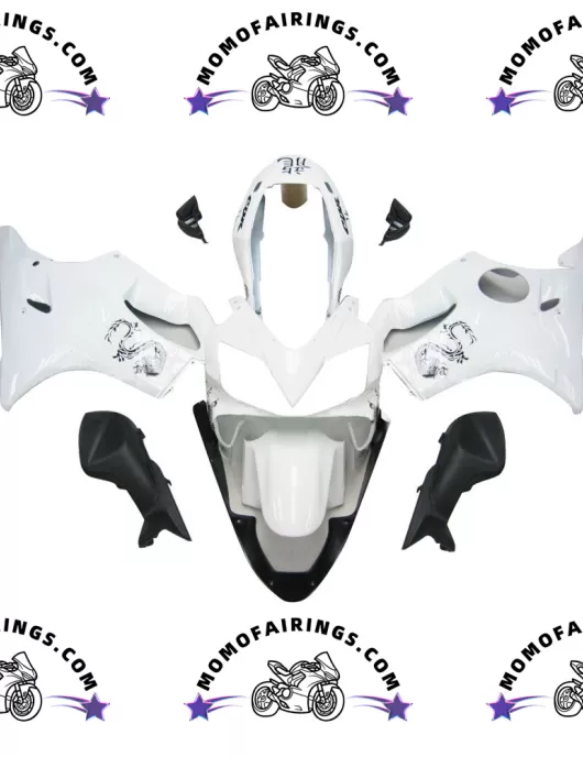 Fairings Kits For Honda CBR 600 F4i White Racing 2004-2007